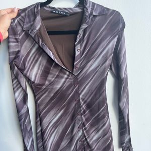 Motel long sleeve dress